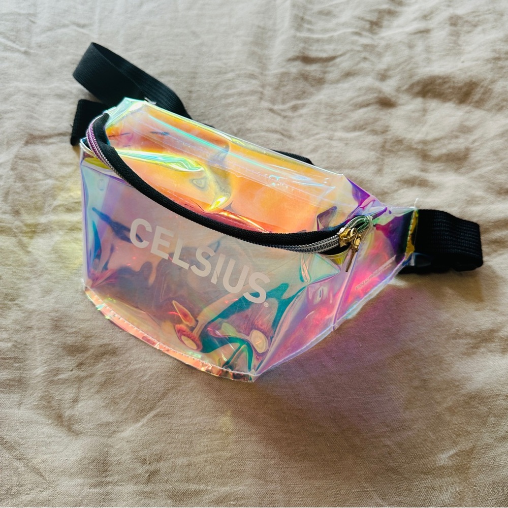 Celsius Breakaway Music Festival Iridescent Fanny Pack